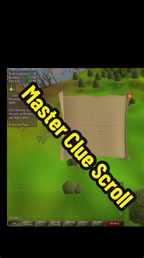 Master Clue Scroll #osrstiktok #osrs #runescape #runescapetiktok #oldschoolrunescape
