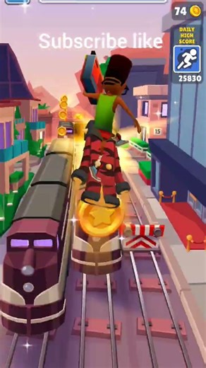 Subway Surfers is an endless runner video game #🎯 🥇🚇#like#subscribe#trending#shorts#viral