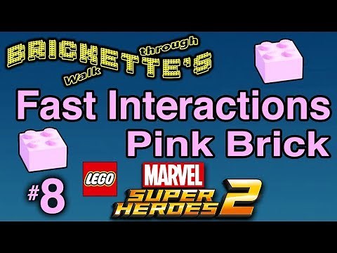 Fast Interactions Pink Brick, LEGO Marvel SuperHeroes 2, Gwenpool #8 “Oscorp Escapade”, Agent Venom