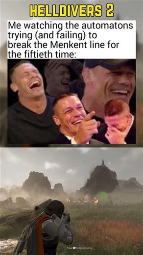 They Just Can't Seem To Break Through - Helldivers 2 #shorts