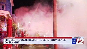 Fire destroys Providence home overnight