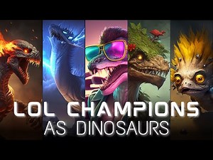 Every League of Legends Champion as a Dinosaur (Part 1)