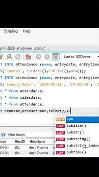 SQL Tips & Tricks | Mysql Tutorial in Hindi