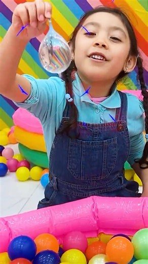 Maddie Pops Balloons Everywhere to Find the Secret Key!