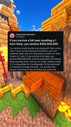 Reset a timer for $100M