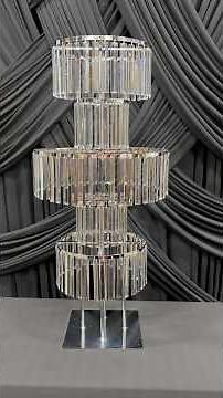 Stunning 5 Tier Wedding Chandelier Centerpiece #livingluxuriouslyforless