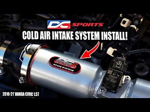 DC Sports Cold Air Intake INSTALL! | 2016-2021 Honda Civic 1.5T