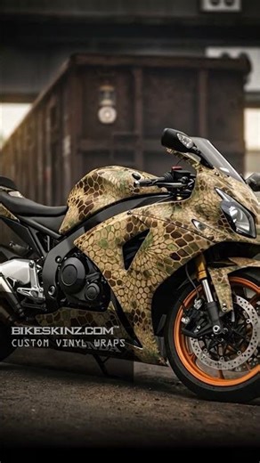 Woodland Kryptek CBR 🟢🔥 Tactical Camo Sportbike Build