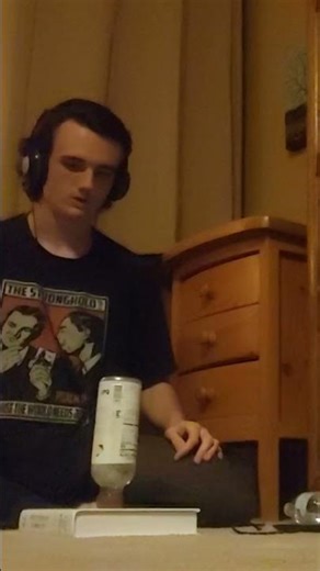 First/second try bottle flip tower (w/ Diamond Eyes cover)