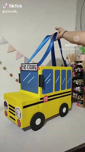 Cómo hacer un bus de cartón fácil y creativo