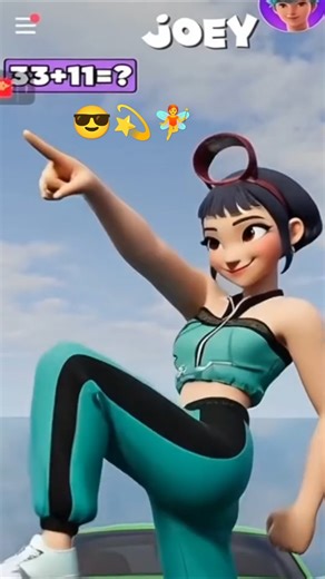 Cute Animated Girl Dance 😍 | Trending Shorts USA #shorts #TrendingInUSA