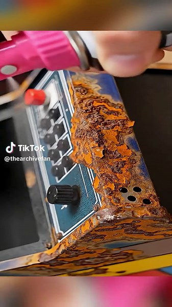 Satisfying Rust Dissolving ASMR Sounds
