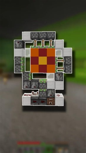 Day 42 of Redstone Basics - 3x3 Piston Door