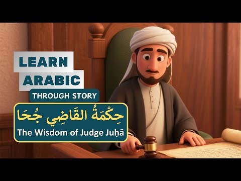 The Wisdom of Judge Juḥā حِكْمَةُ القَاضِي جُحَا | Learn Arabic Through Stories | Arabic Funny Story
