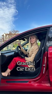 77K views · 1.3K reactions |  Graceful Car Exits. When exiting a...