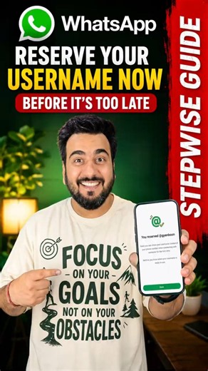 Reserve your WhatsApp username now #username #whatsapp #reserveusername