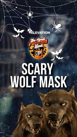 Transform into a Howling Nightmare 🌕🐺 | Scary Wolf Mask Reveal!