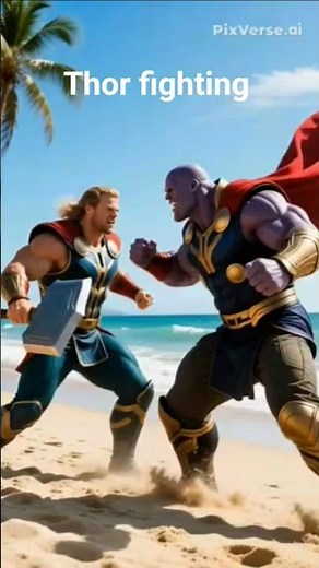 Thor vs Thanos ⚡ Epic Battle for the Universe | Marvel Fight Story #battle