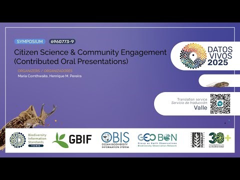 Citizen Science & Community Engagement Contributed Oral Presentations
