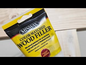 Watch Me Use Minwax Color Wood Putty To Install Baton Wall #wood #diy #homeprojects