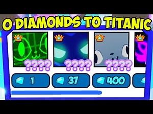 Zero Diamonds To Titanic In Pet Simulator X