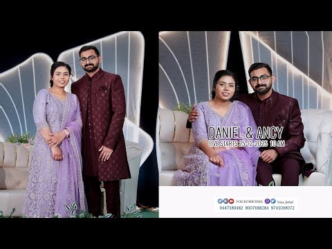 DANIEL & ANCY WEDDING LIVE FROM HARIPAD
