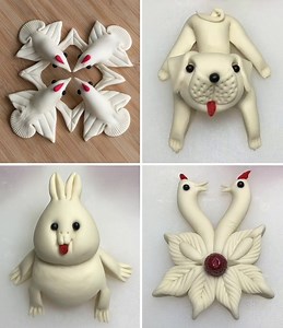 255K views · 1K reactions | Cute DIY Dough Animal Crafts for Beginners :) | Simple Crafts | Facebook