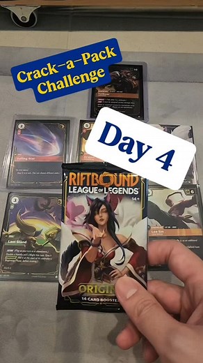 Day 4 of Crack-a-Pack Challenge... #riftbound #packopening #crackapack #letscrackit #dailypackopening | Richard Phu: Business Freedom Designer