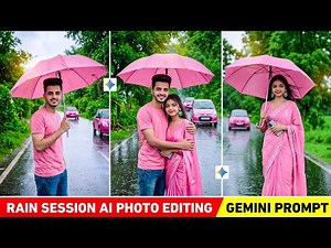 Rainy Season Portrait Photo Edit | Step-by-Step