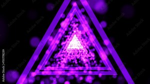 Isolated black background a an abstract tunnel of displacement in the universe Cyber world of code,cryptographic analysis.