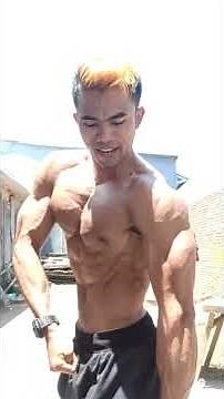 Atlit Pose | otot kering persiapan tanding | Muscle Worship Indonesia