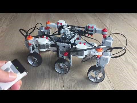 Simple Mars Rover - LEGO Mindstorms - Remote Controlled
