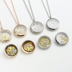 Watch DIY 2 in 1 Floating Locket Necklace & Brooches on Amazon Live
