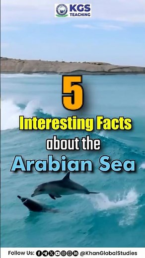 🌊5 Amazing Facts About the Arabian Sea You Didn’t Know #arabiansea #arabianseafacts #oceanfacts #kgs
