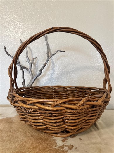 Antique French Basket - Etsy