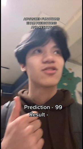 Advanced Functions Exam Results Predictions