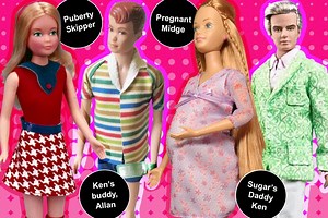 1992 Commercial for \"Teen Talk Barbie,\" which was accused of perpetuating harmful stereotypes