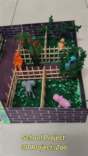School Project #3dproject #zoo #zoology #zoolife #schoolproject #schoollife #school #project