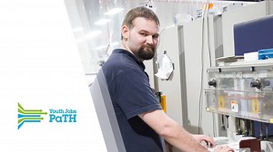 1.6K views · 13 shares | Jon had been looking for a secure job for a while, but couldn’t find anything fulfilling. After completing a Youth Jobs PaTH internship at Eckersley Print Group, Jon has landed an apprenticeship. Now, Jon not only has a new career that he loves, it’s also had an overall positive effect on his health and outlook. For more information about Youth Jobs PaTH head to https://jobactive.gov.au/PaTH | Workforce Australia | Facebook