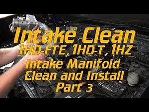 EGR Delete, Intake clean: [Part 3] Intake manifold clean/ reinstall.