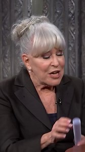 Love this! Going to miss moments like this with @colbertlateshow | bette midler