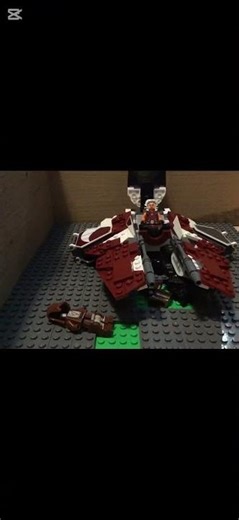 Big fight#Lego#starwars #legostarwars #Stop motion#D#Dreamz#Lego Dreamz#irl#Obi wan#Gunship#mech#gun