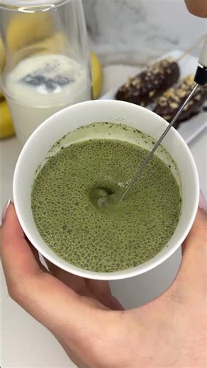 Earl grey matcha latte