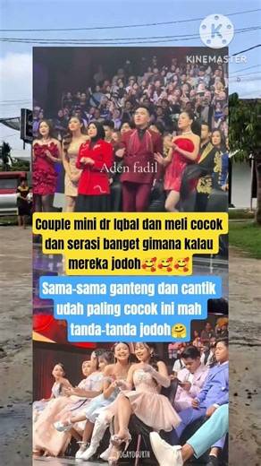😊✨ Meli & Dokter Iqbal Terlihat Serasi, Couple Mini DA Bikin Gemas 👀🎶 #MeliDA #DokterIqbal