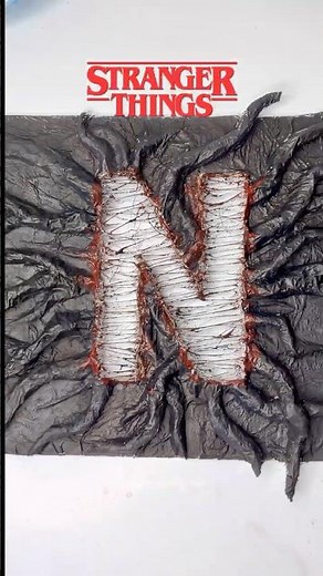 DIY Netflix Upside Down Gate🔥| Stranger Things🖤
