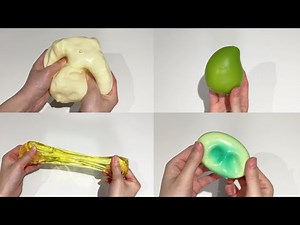 젠젠선물가게 말랑이 + 슬랑이 + 스퀴시 리뷰 🫧 ASMR 🫧