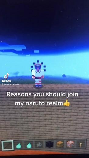 Repost￼👍#naruto#minecraft#narutorealm#narutoxminecraft#fypシ#starterkits