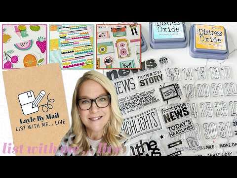 List With Me... LIVE, Creative Listing Traveler's Notebook Style 2.21.26