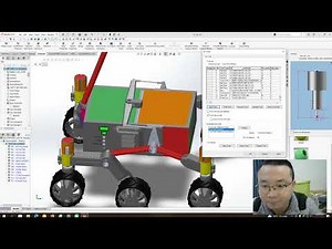 Design and Simulation Adversity Rover with SolidWorks