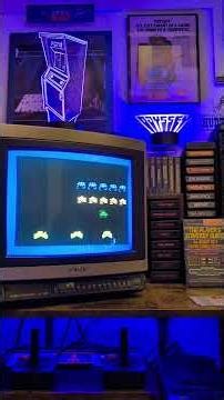 Space Armada (1981) - A quick test of my new Sears Super Video Arcade! #Intellivision